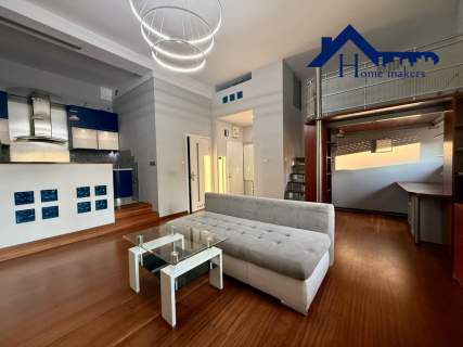 43m. Loft z antresolą. Loggia. Metro Wola. Żytnia