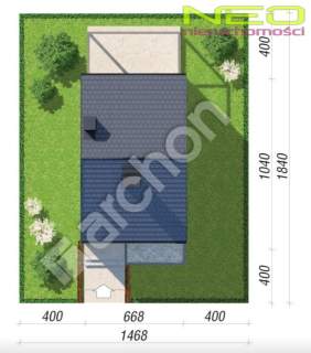 Działka z pozwoleniem na budowę projekt domu
