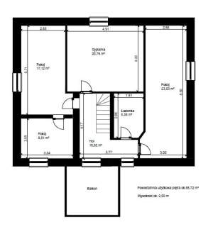 Sieraków Śl. dom z duża działką ok. 2500m2