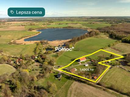 POSIADŁOŚĆ Z DOSTĘPEM I WIDOKIEM NA JEZIORO