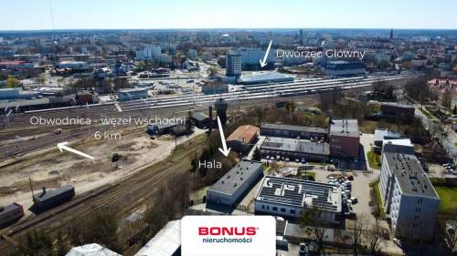 Atrakcyjna hala 312 m2 z biurem i placem Olsztyn