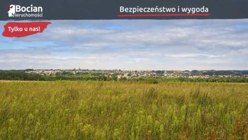 Płaska, słoneczna działka z dobrym dojazdem-Glincz