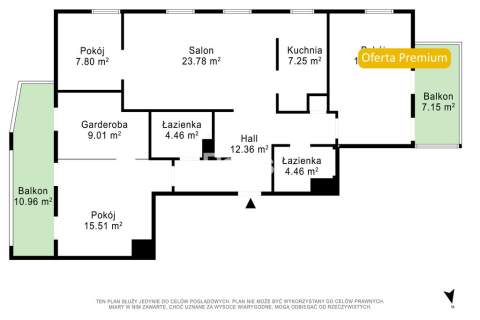 Elegancki Apartament- 4pok. garderoba 2 balkony