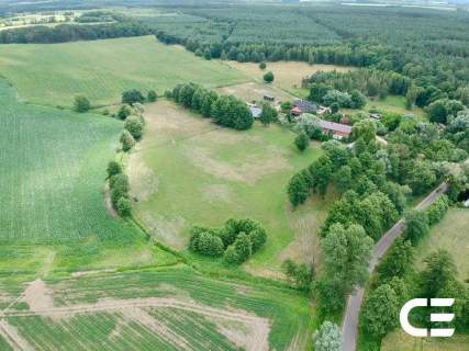 Siedlisko 2,3 ha zabudowania cisza Zbytowa
