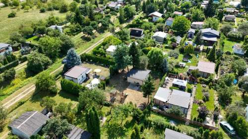 Działka ROD z murowanym domkiem Rybnica - Graniczna