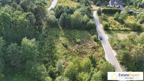 Działka budowlana przy ścianie lasu 962 m2 w Bilczy, gm. Morawica