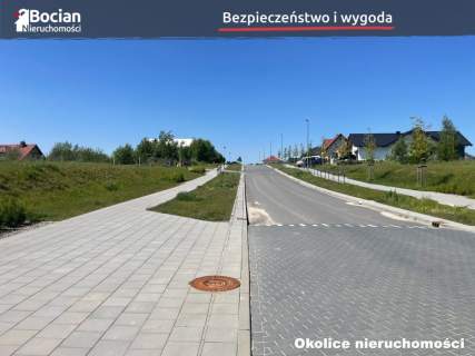 Słoneczna działka budowlana w Kiełpinie Górnym 