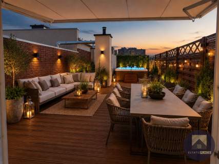 Penthouse z prywatnym tarasem na ostatnim 6piętrze