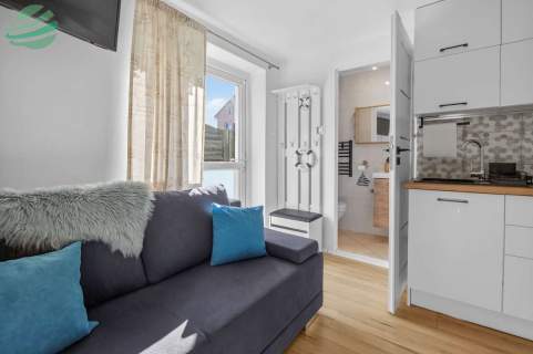 Mikro apartament 12,42 m nad morzem 400 m od pl