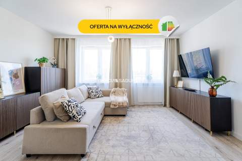 Bardzo słoneczne/3-pok.mieszkanie/2021r/garaż/62m2