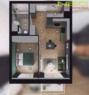 Nowe M2 -parking -balkon -blisko promenady