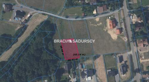 Widokwa działka budowlana Byszyce, gmina Wieliczka