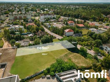 Działka Wrzosy ulica Warzywna 1169 m2