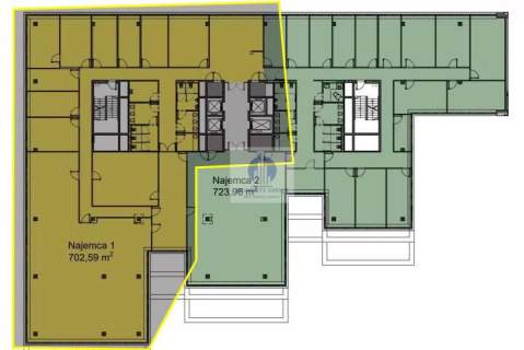 Wola lokal biurowy 703m2 do wynajęcia