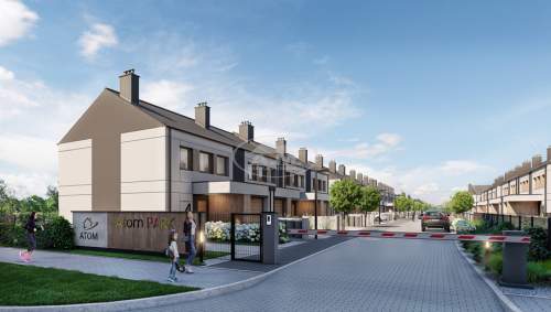 Skrajny segment z garażem i ogródkiem 117m2