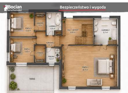 Nowoczesny Słoneczny Dom - Mosty