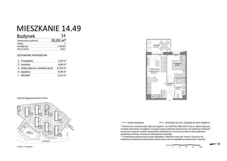 Dwupokojowe Mieszkanie z Balkonem, Łostowice