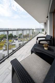 Apartament z 2 balkonami i panoramicznym widokiem