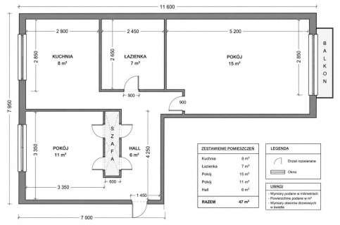 Konstancin-Jeziorna Stylowe mieszkanie 47,6m2