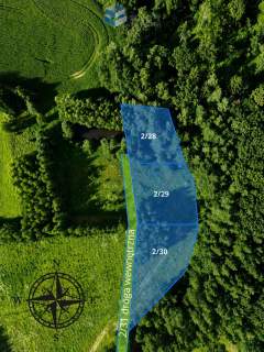 Działka budowlana na sprzedaż, 1508 m2, Dębinka