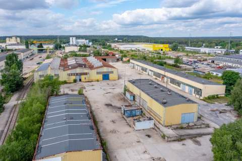 Kompleks przemysłowy 8 536 m suwnice PV