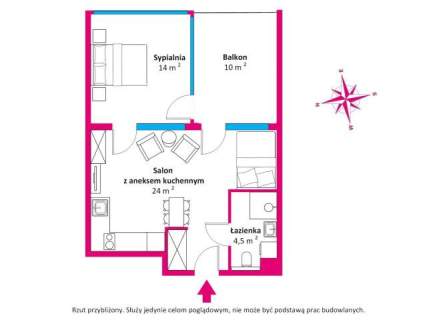 Apartament w Kołobrzegu miejsce parkingowe