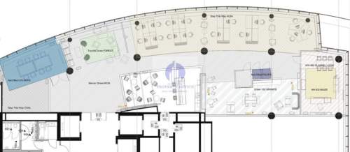 Śródmieście lokal biurowy 432m2 do podnajmu