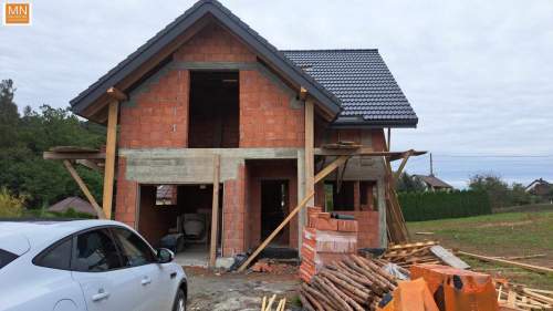 Łuczyce, Kocmyrzów, dom z garażem, 6,5a działka