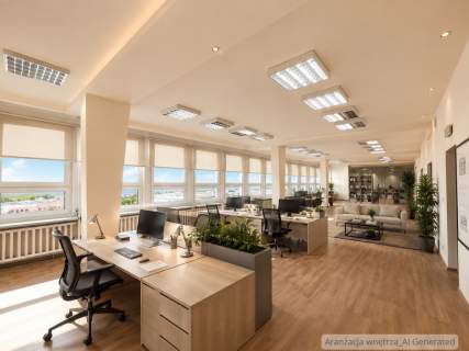 Lokal biurowy/usługowy 117 m I 5 piętro z windą