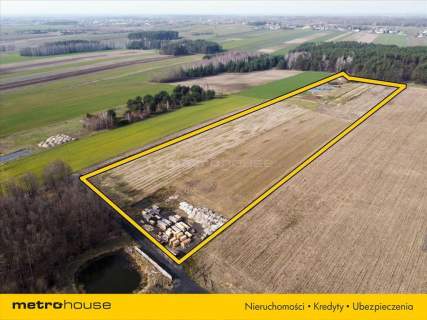 Działka budowlana na sprzedaż, 1175 m2, Lipiny