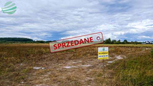 Działka budowlana w Jezierzanach 856 m2 na sprzed