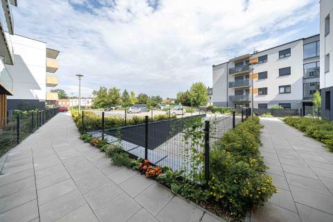 Nowe klimatyzowane 2 pokoje duża loggia Grunwald