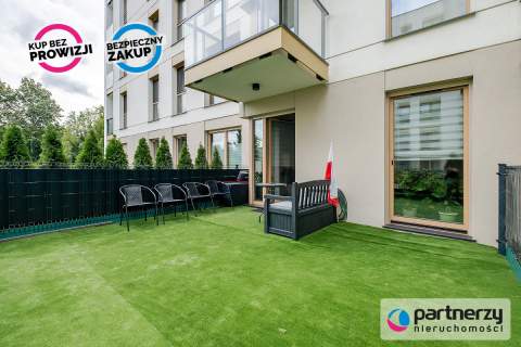 Urządzona kawalerka z ogrodem 30m2 Msc w hali