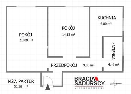2 mieszkanie pokojowe w Chrzanowie.