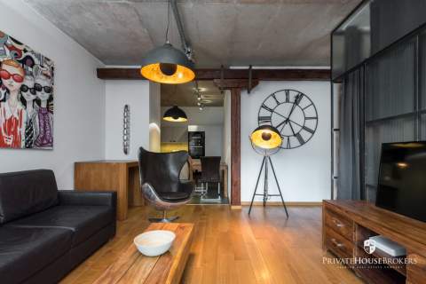 Klimatyczny loft na Zabłociu - 2 pokoje.
