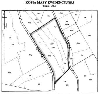 działka rolna 2,16 ha w Jaszkowej Górnej gm. Kłodzko