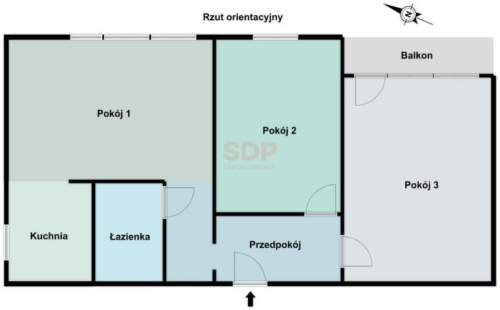 Mieszkanie wyremontowane w 2025 Balkon Cicha okolica