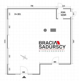 Biuro do wynajęcia, 100 m2, Radziszów