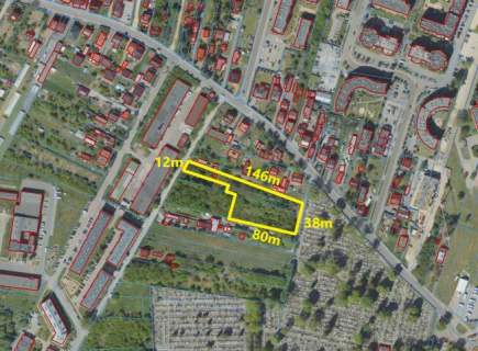 TEREN INWESTYCYJNY - Siedlce, ul. Cicha / ul. Tetmajera
