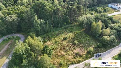 Działka budowlana przy ścianie lasu 962 m2 w Bilczy, gm. Morawica
