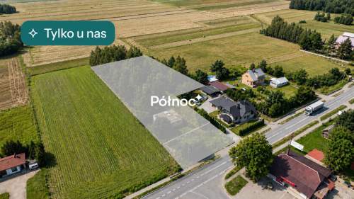 Dwie działki budowlano-rolne   5557 m Dubów