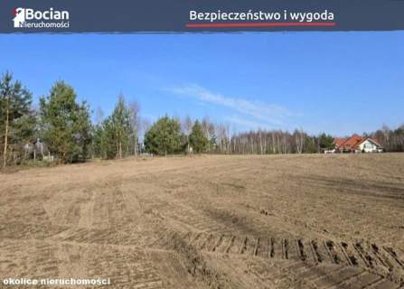 Słoneczna działka przy lesie Przyjaźń