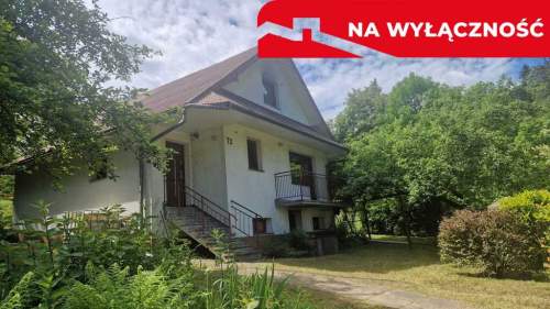 Dom w uroczym zakątku, pośród lasów i górek
