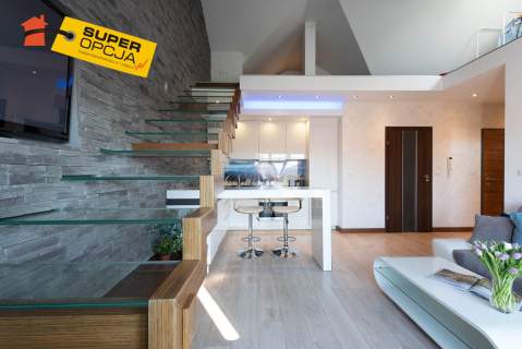 Nowoczesny Apartament z tarasem z widokiem
