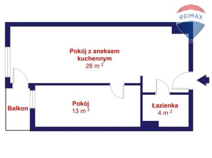 Mieszkanie 2 pok. 48m2 centrum Grodziska Maz.
