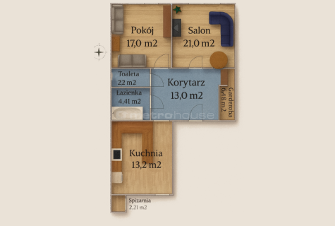 Przestronne mieszkanie w sercu Zielonej Góry
