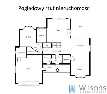 Willa ogród Łomianki Osiedle Chopina