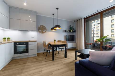 Apartamenty Ogrodowa loggia Warszawa Wola