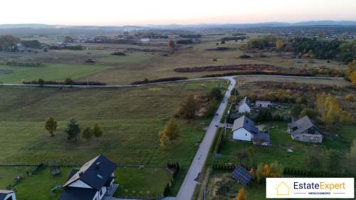 działka rolno budowlana 8700 m2 - Brudzów