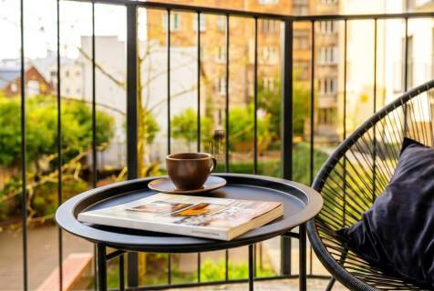 Dwa pokoje, urlokliwy balkon, nowe budownictwo